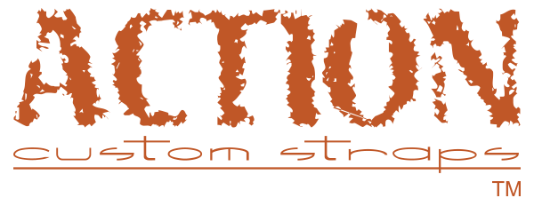 Action Custom straps rust logo
