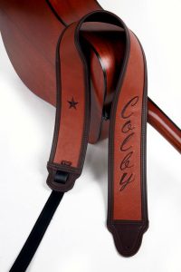 Colby Embroidered Custom Guitar Strap