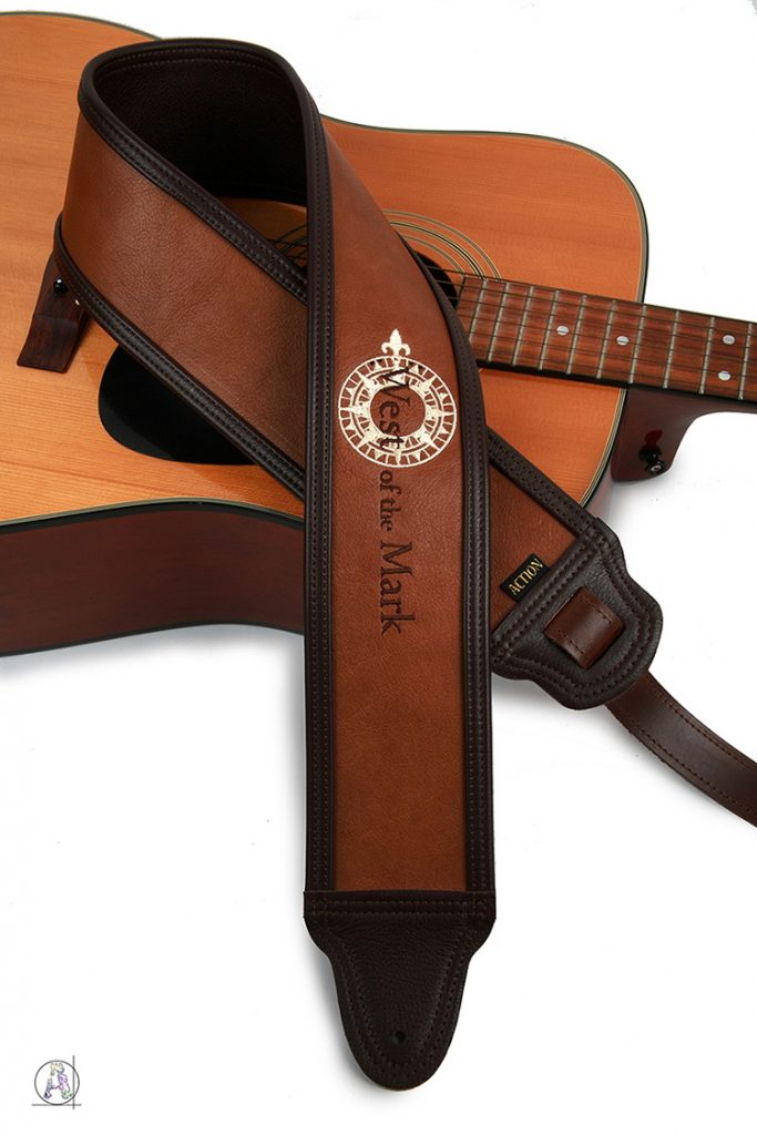 West of the mark custom guitar strap